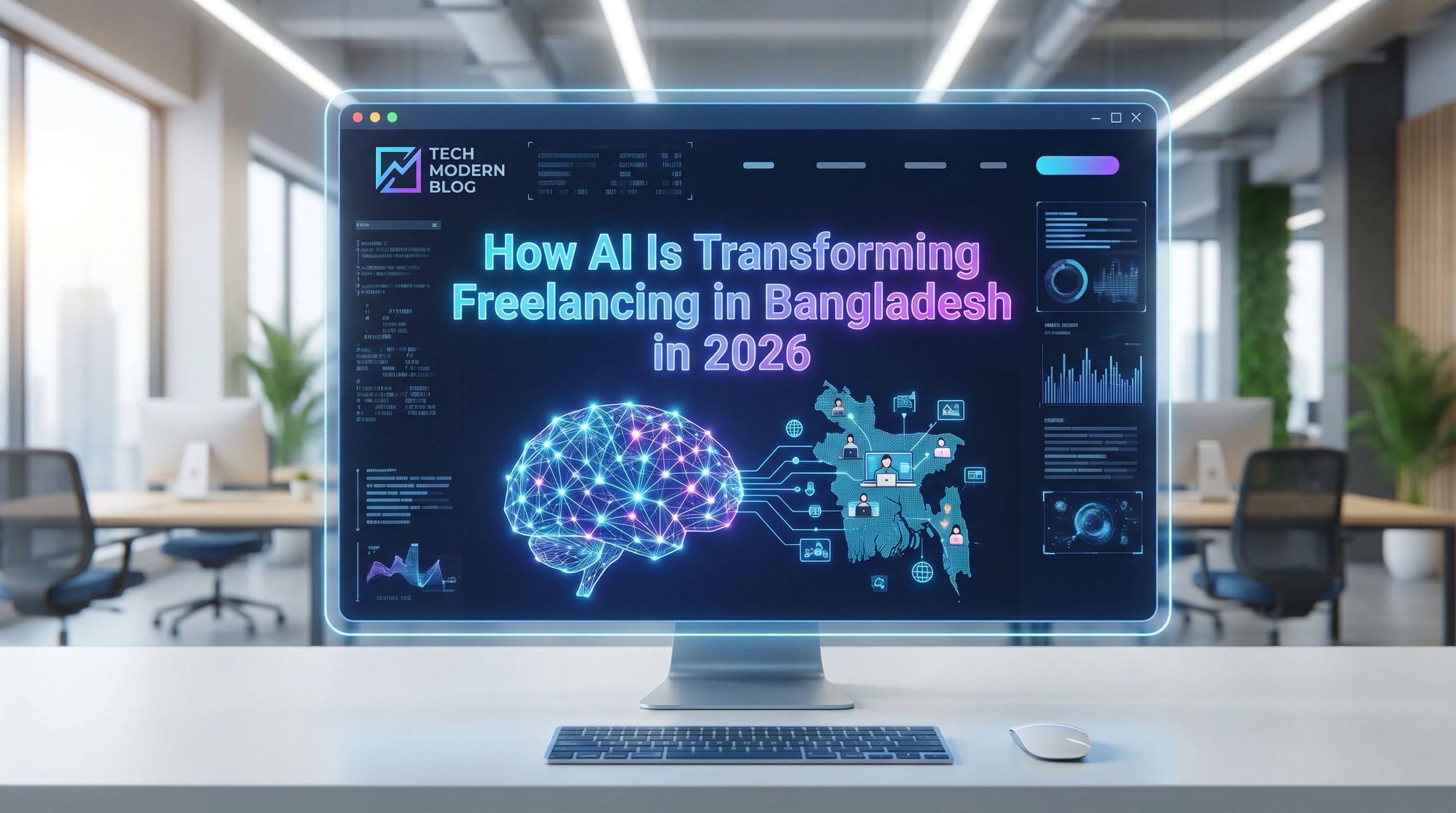 How AI Is Transforming Freelancing in Bangladesh in 2026